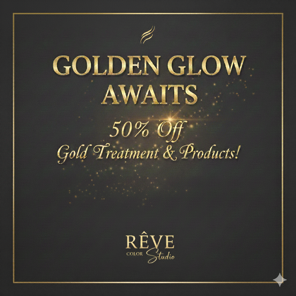 50% Off Gold Treatment & Products! offer image